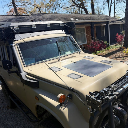 Toyota Land Cruiser FJ55 (1967-1980) Lensun 60W Hood Flexible Solar Panel