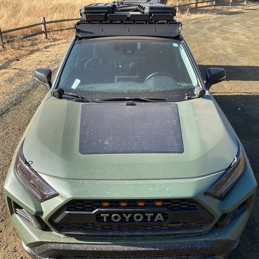 Toyota RAV4 5th Gen(2019-Present) Lensun 85W Hood Flexible Solar Panel