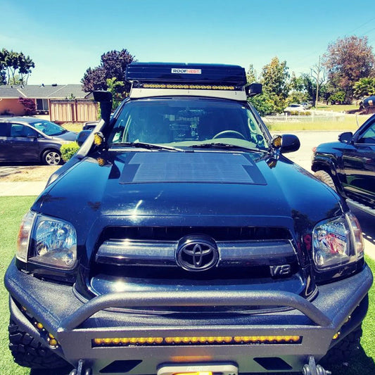 Toyota Sequoia 1st Gen(2001-2007) Lensun 90W Hood Flexible Solar Panel