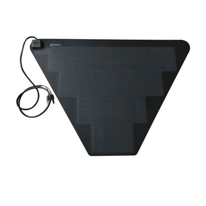 TurtleBack Expedition Trailers Staubox Für ein flexibles 66-W-Solarpanel von Fora Solar
