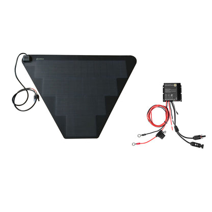 TurtleBack Expedition Trailers Staubox Für ein flexibles 66-W-Solarpanel von Fora Solar