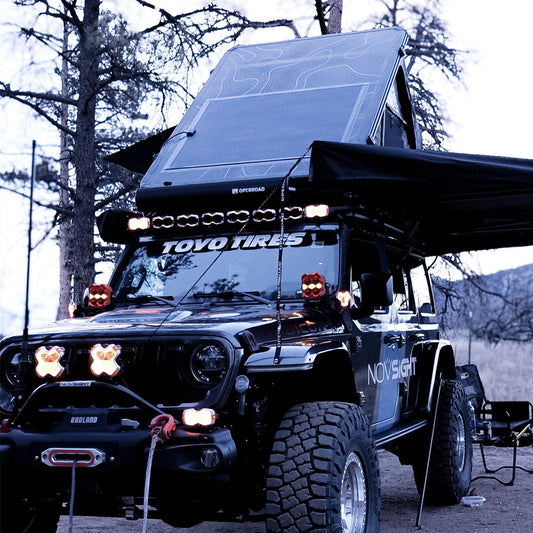 Fora Solar 240W 12V Black Flexible Solar Panel for Roof Tent