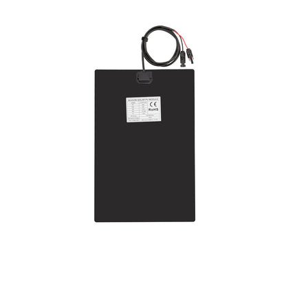 30W 12V Flexibles Solarpanel, Kabel auf der Rückseite