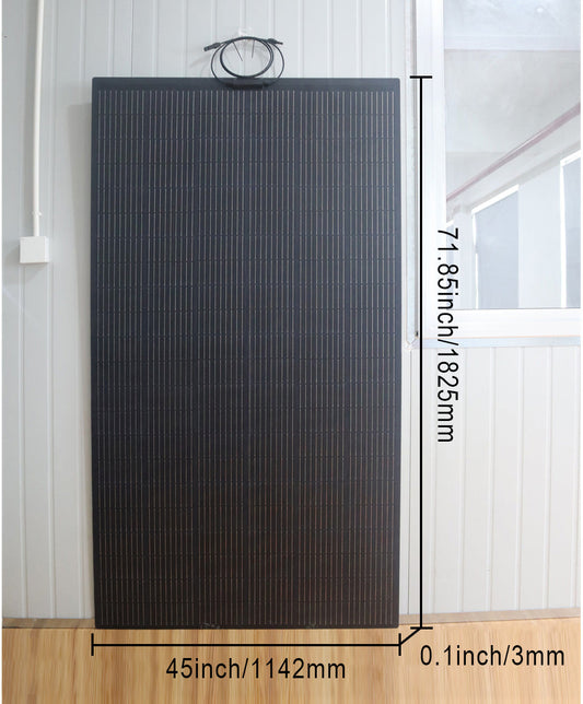 400W ETFE Flexible Solar Panel, Bendable up to 250°
