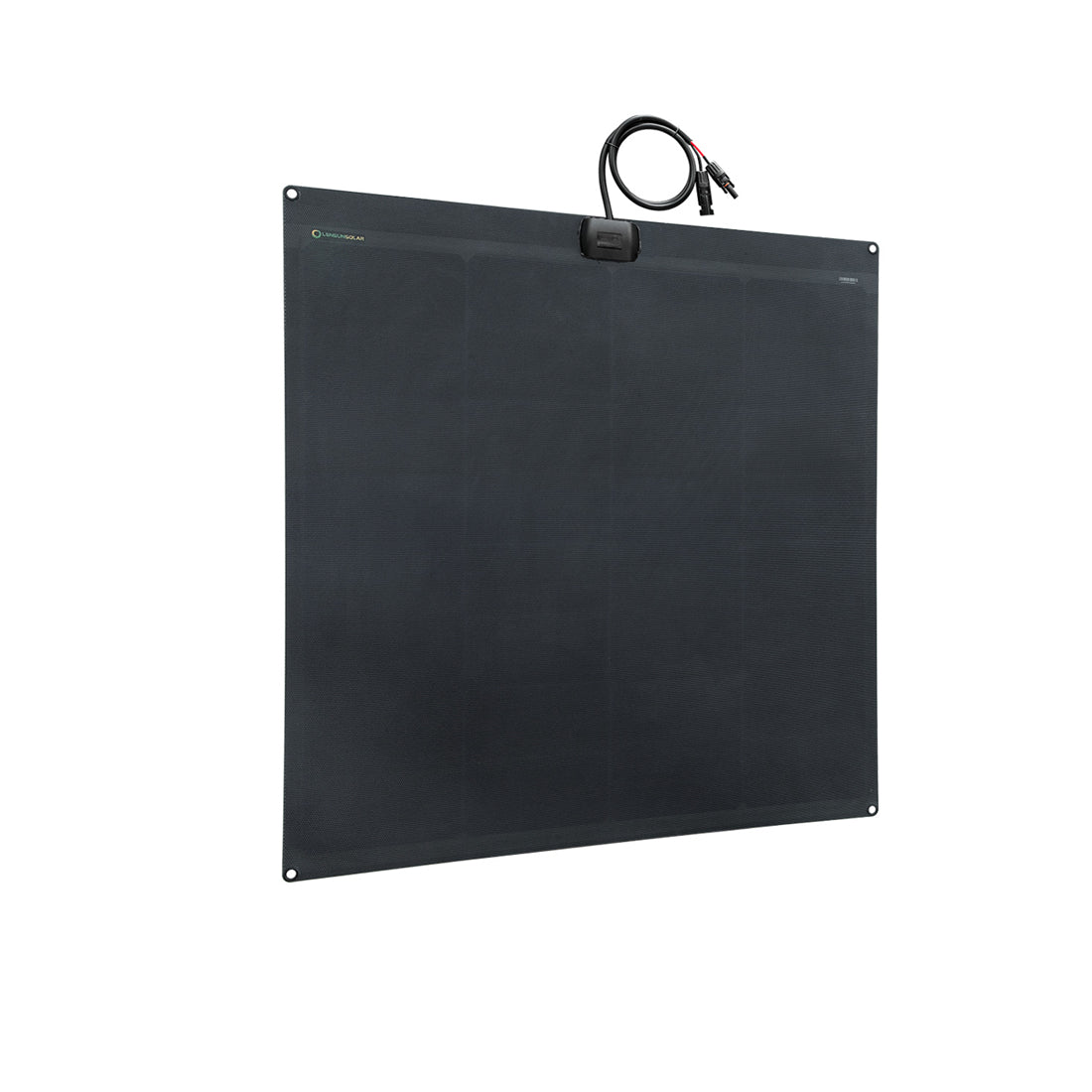 120W Full Black Flexible Solar Panel, 25.8% Back Contact Solar Cell