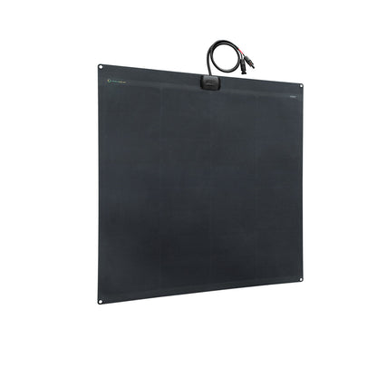 120W Full Black Flexible Solar Panel, 25.8% Back Contact Solar Cell