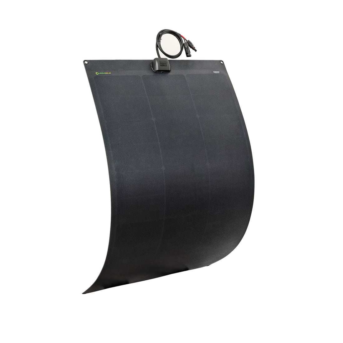 130W Full Black Flexible Solar Panel, 25.8% Back Contact Solar Cell