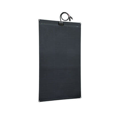 130W Full Black Flexible Solar Panel, 25.8% Back Contact Solar Cell
