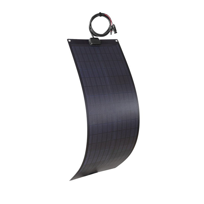 55W Schwarz 12V Flexibles Solarpanel
