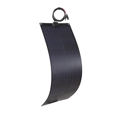 55W Schwarz 12V Flexibles Solarpanel