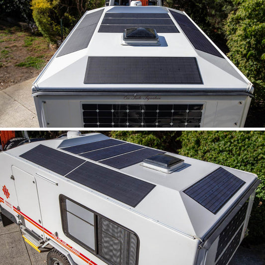 Fora Solar 55W Flexible Solar Panel for Kimberley Kampers
