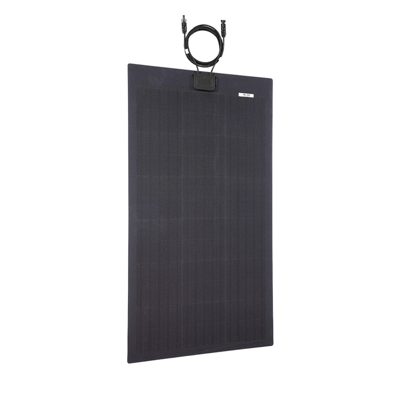 Fora Solar 80W 12V Full Black Flexibles Solarpanel