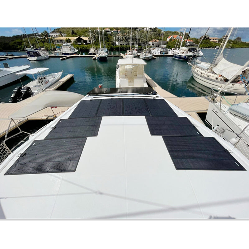 400W ETFE flexibles Solarpanel, biegbar bis zu 250°