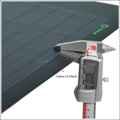 100W Flexible Solar Panel, PERC 9BB Solar Cell