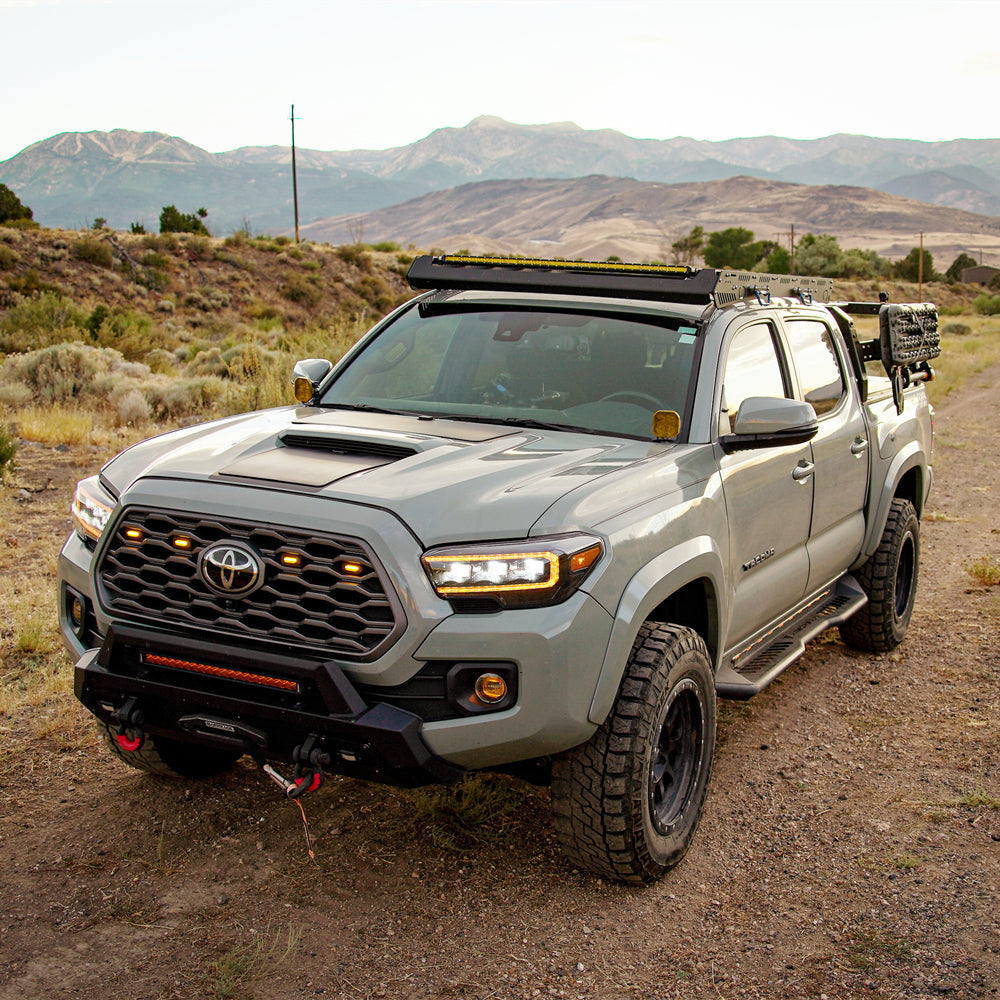Toyota Tacoma TRD Off Road 3rd Gen (2016-2023) Lensun 46W Hood Solar Panel